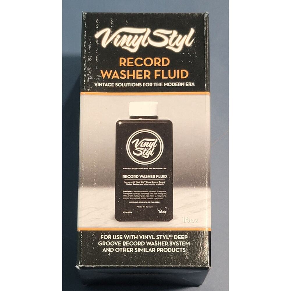 Vinyl Styl® Deep Groove Record Washer Fluid Refill 16oz [New Vinyl Accessory]
